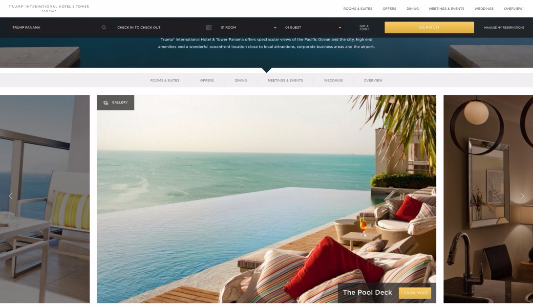 Panama Hotels | Trump International Hotel & Tower Panama | 5 Star Hotels in Panama