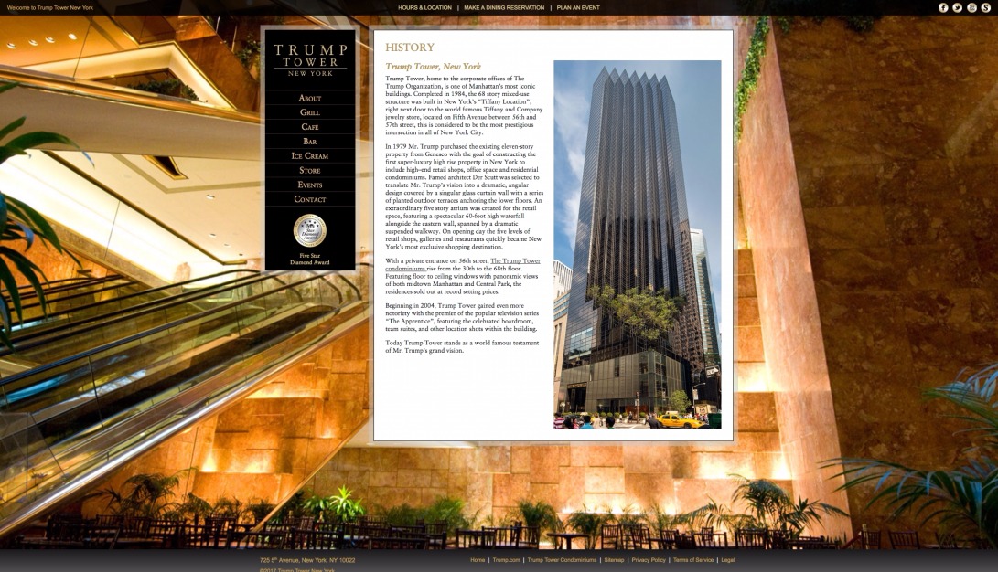Trump Tower New York | History Of Trump Tower NYC