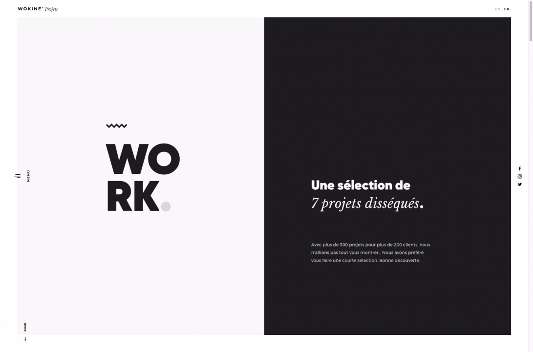 Wokine. Portfolio