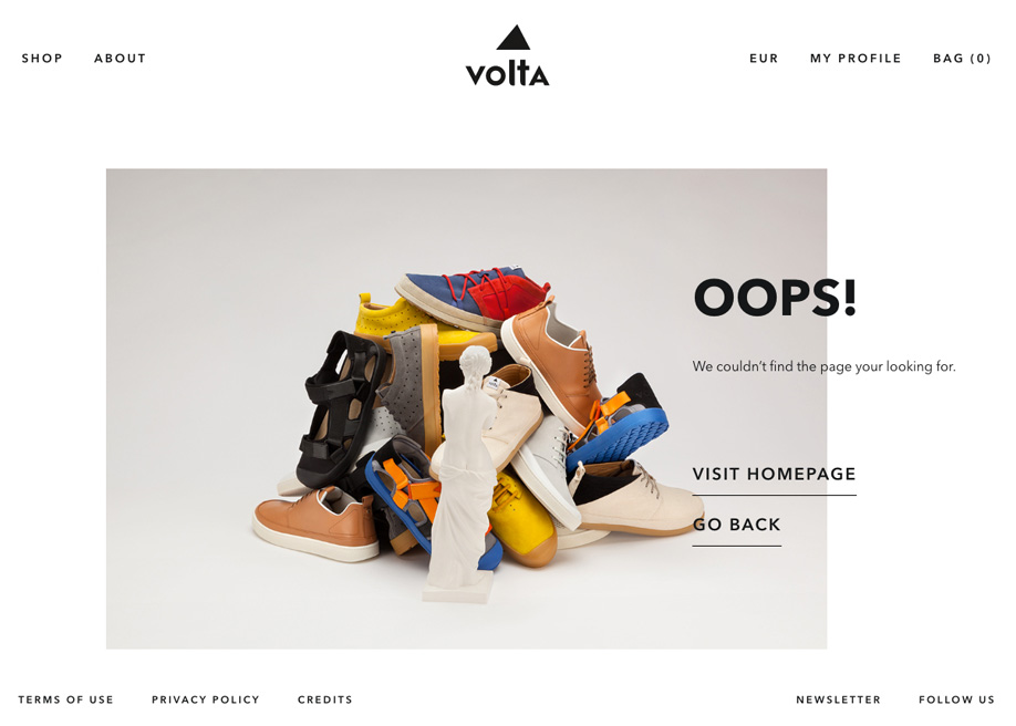 Volta – OOPS! error