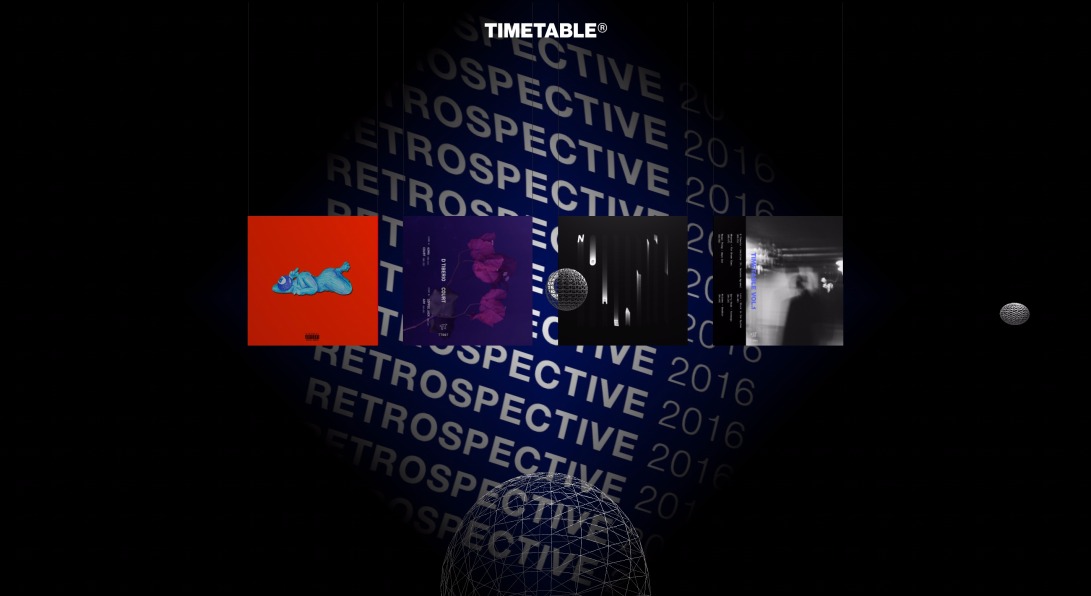 Timetable Records / Retrospective 2016