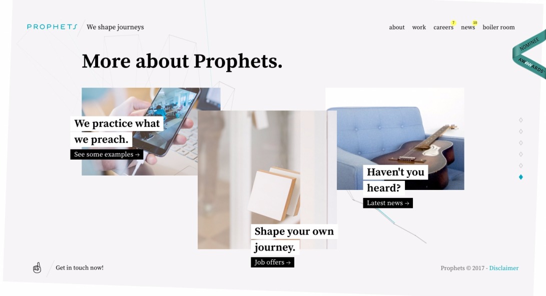 Prophets | We shape journeys