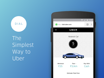 Dial an Uber by Sri Jalasutram - Dribbble