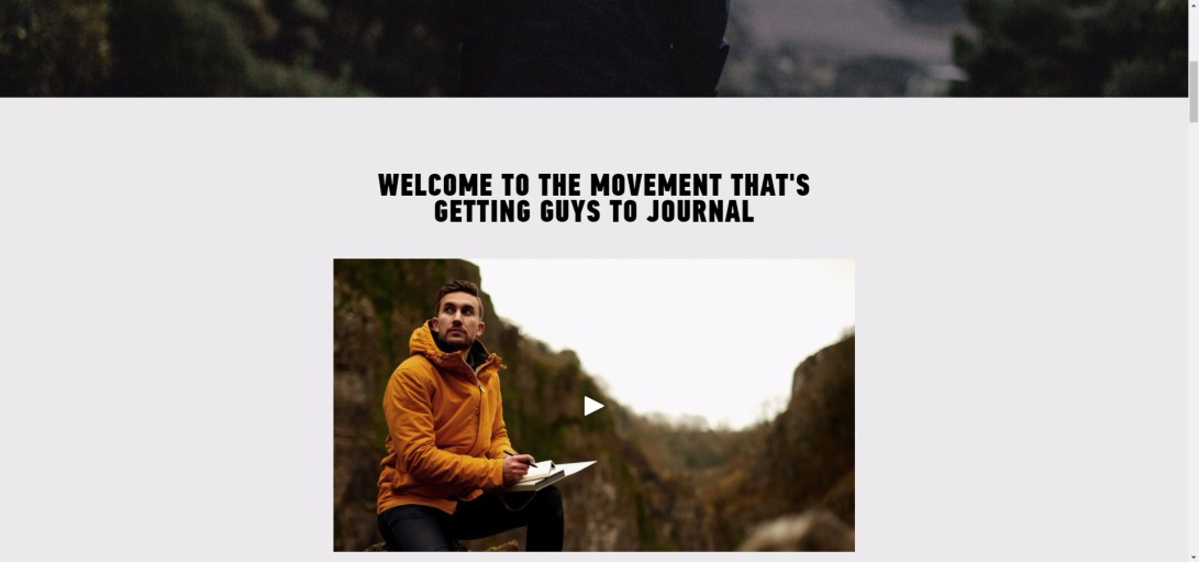 MindJournal — The Groundbreaking Journal For Men