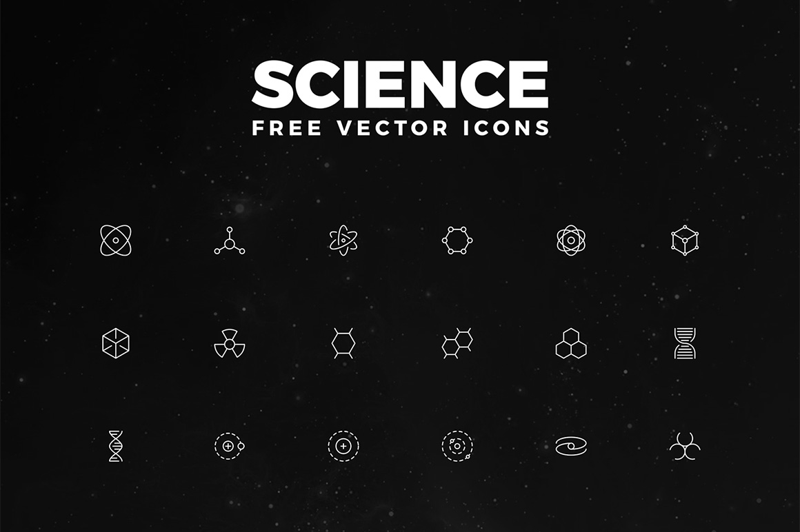 Science free icons set