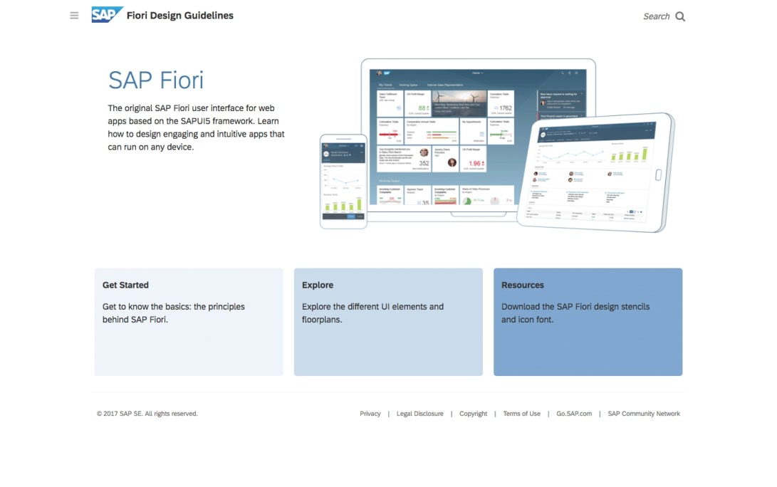 SAP Fiori Design Guidelines