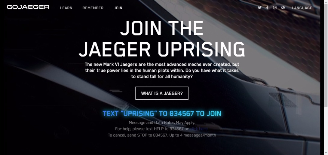 GOJAEGER – Join the Jaeger Uprising