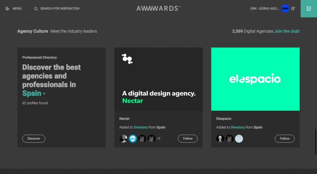 Awwwards - Website Awards - Best Web Design Trends