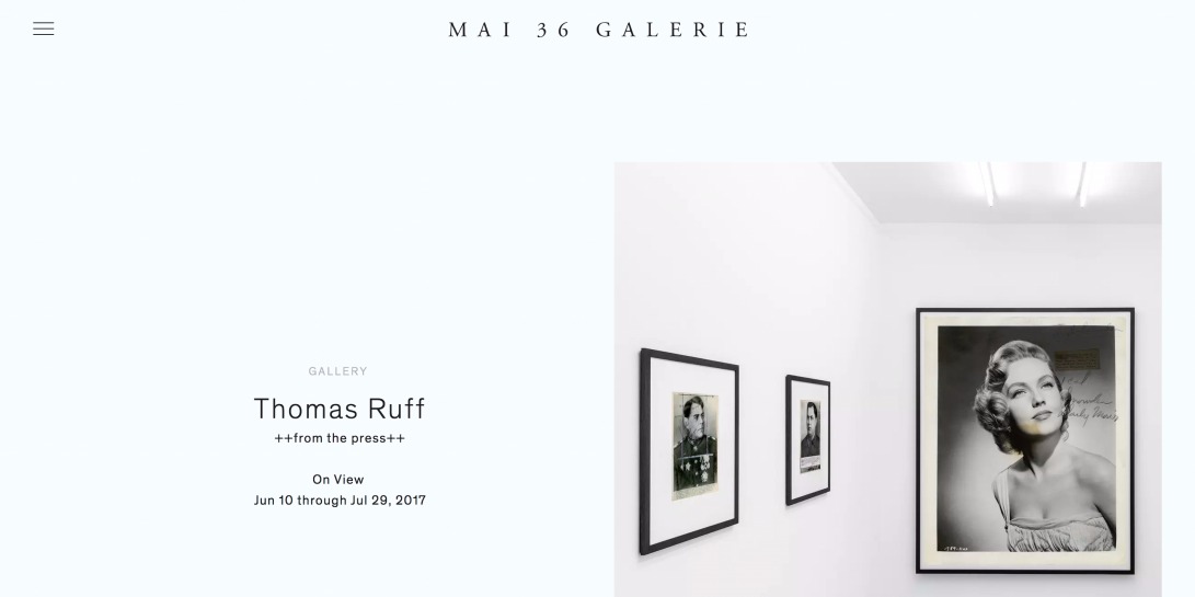 Mai 36 Galerie, Zurich — An international contemporary art gallery