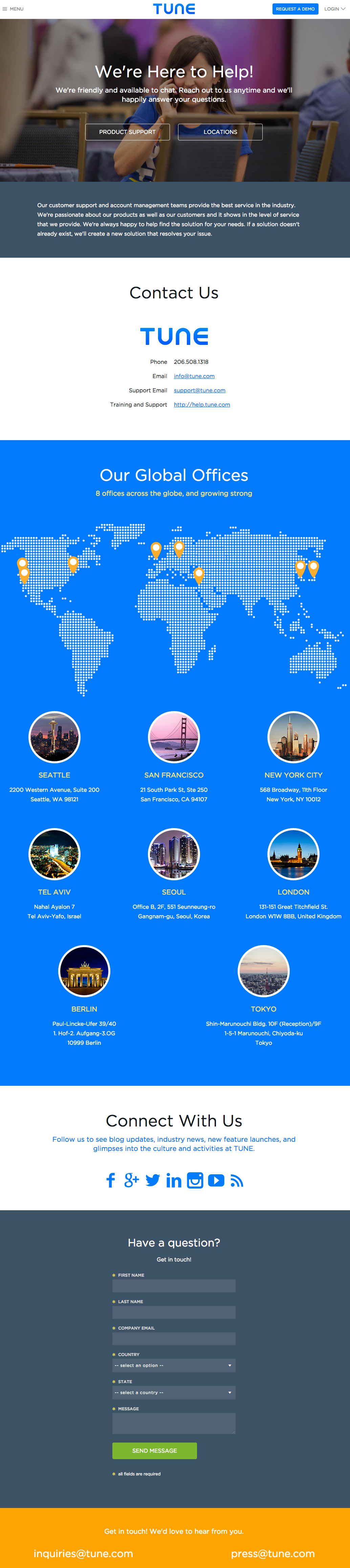 12 of the Best 'Contact Us' Page Examples You'll Want to Copy in 2017