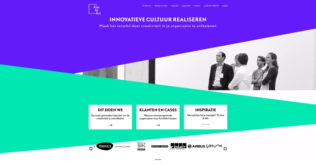 AimAtArt |  Innovatieve cultuur | Creativiteit