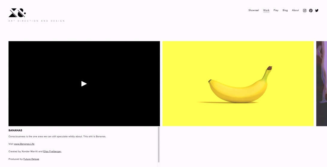X&XYZ - Bananas — Xand.xyz - Xander Marritt — Xander Marritt — X&XYZ
