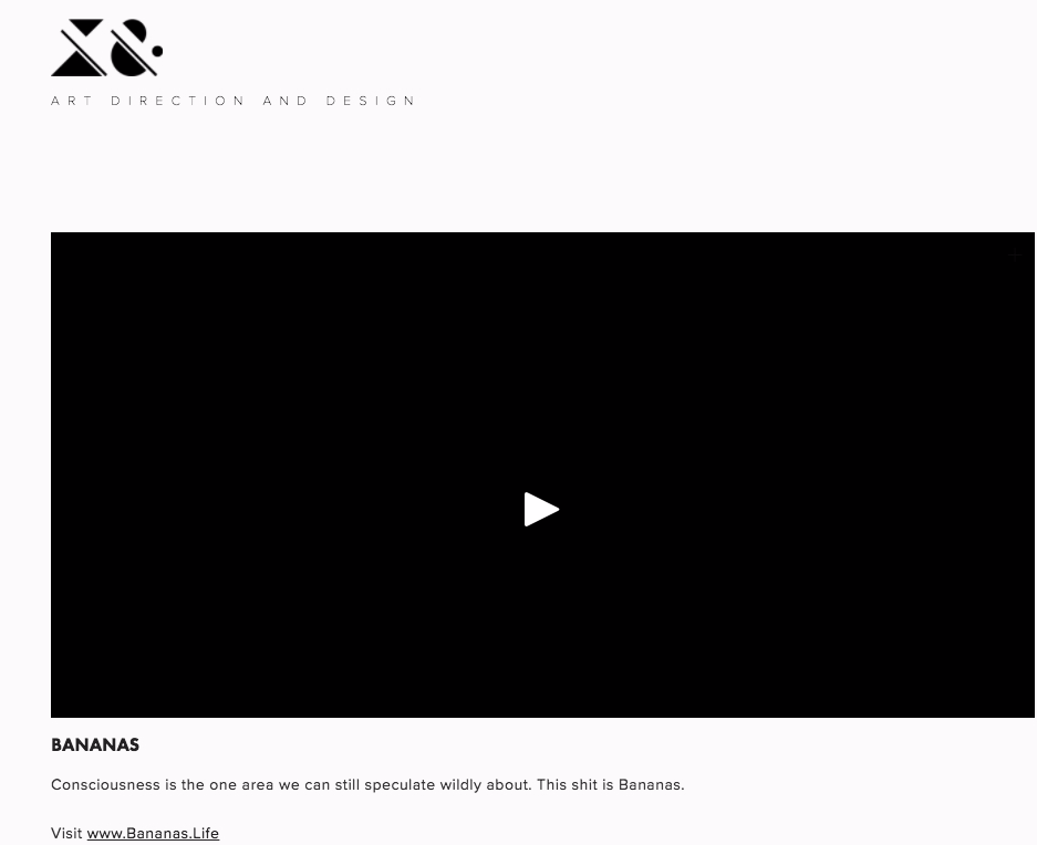 X&XYZ - Bananas — Xand.xyz - Xander Marritt — Xander Marritt — X&XYZ