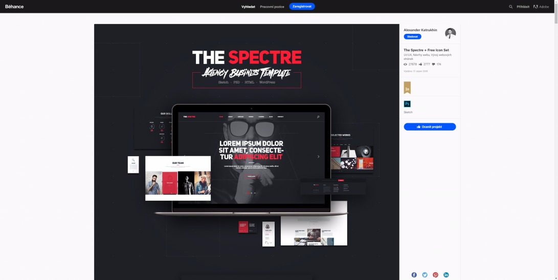 The Spectre + Free Icon Set on Behance