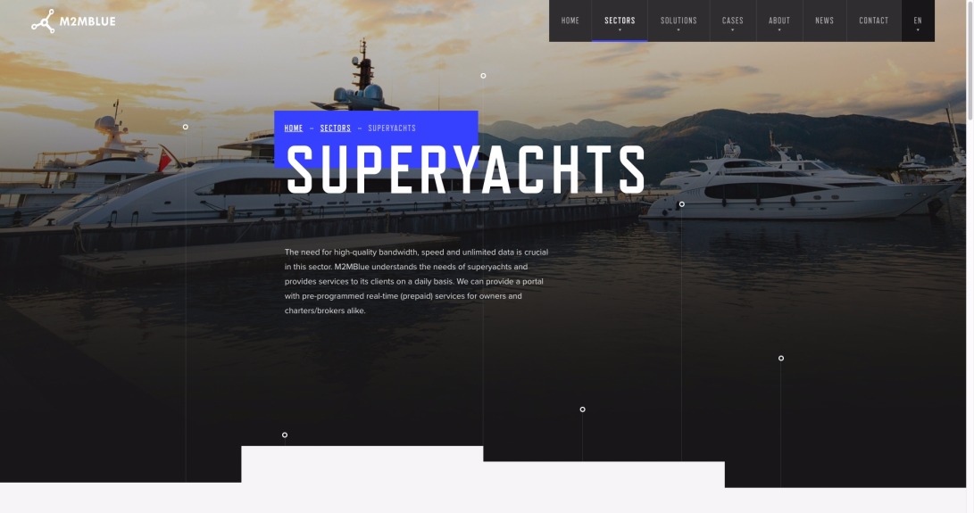 M2MBlueSuperyachts | Global Connectivity Specialist