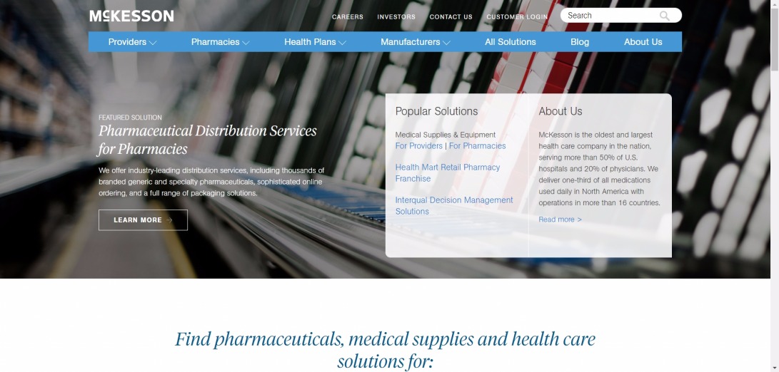 McKesson | Medical Supplies, Pharmaceuticals, & Health Services