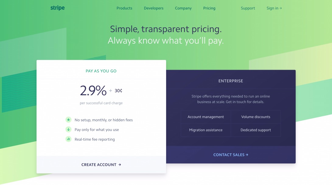 Stripe: Pricing