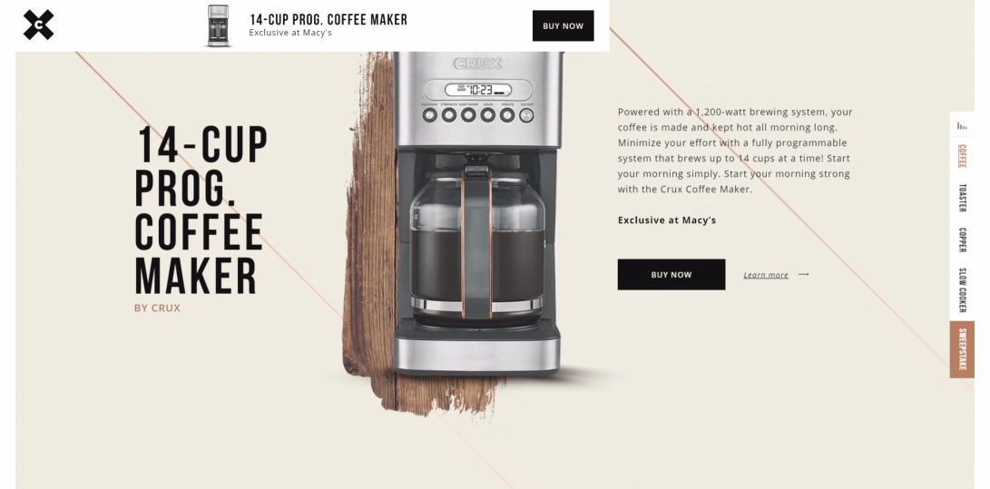 Copperstyle Sweepstake | crux