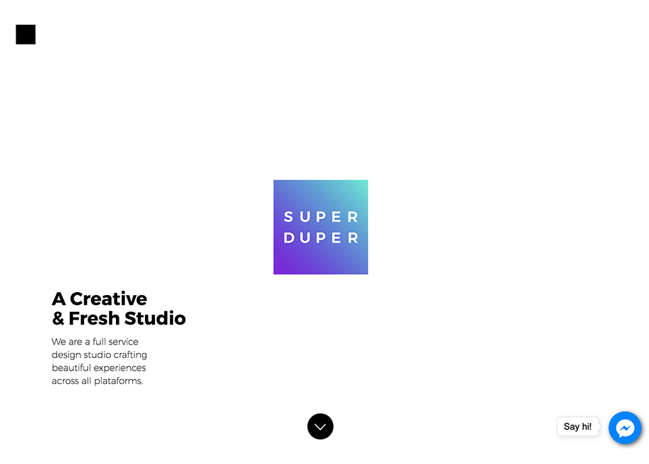 Super Duper Studio - Awwwards Nominee