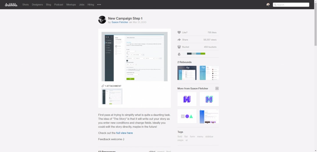 New Campaign Step 1 by Saxon Fletcher - Dribbble
