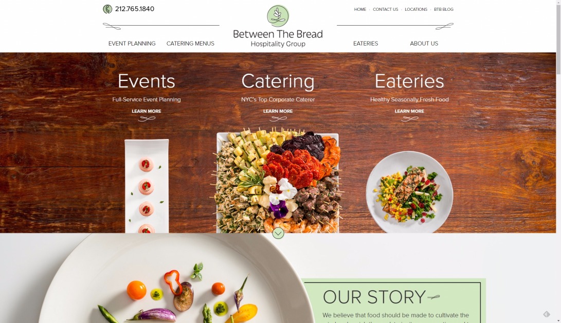 NYC Full-Service Catering & Eateries | Between The Bread