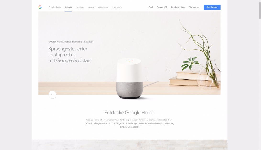 Google Home – Made by Google