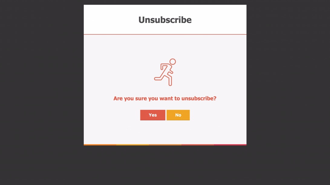 Unsubscribe