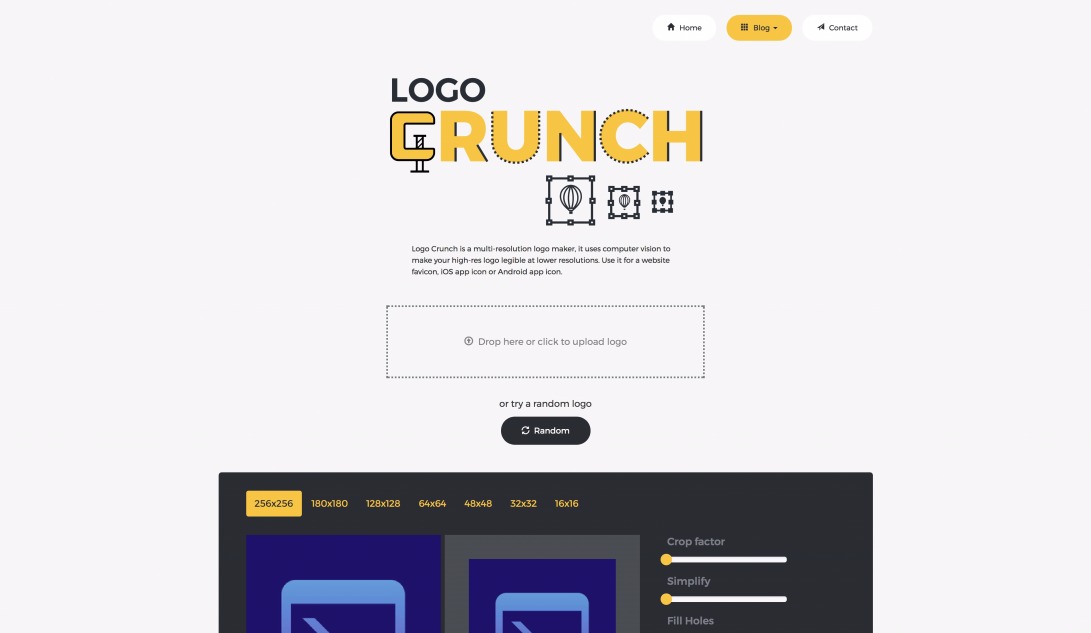 Logo Crunch - The multi-resolution logo maker