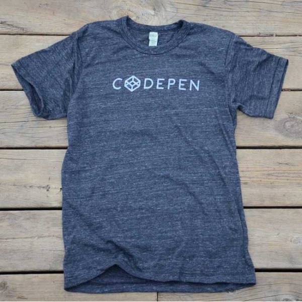 コードペンTシャツ - CodePenのブログ