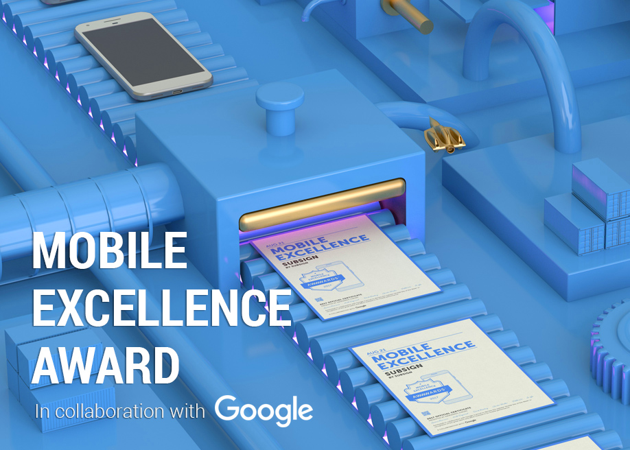 Google & Awwwards present the Mobile Excellence Award