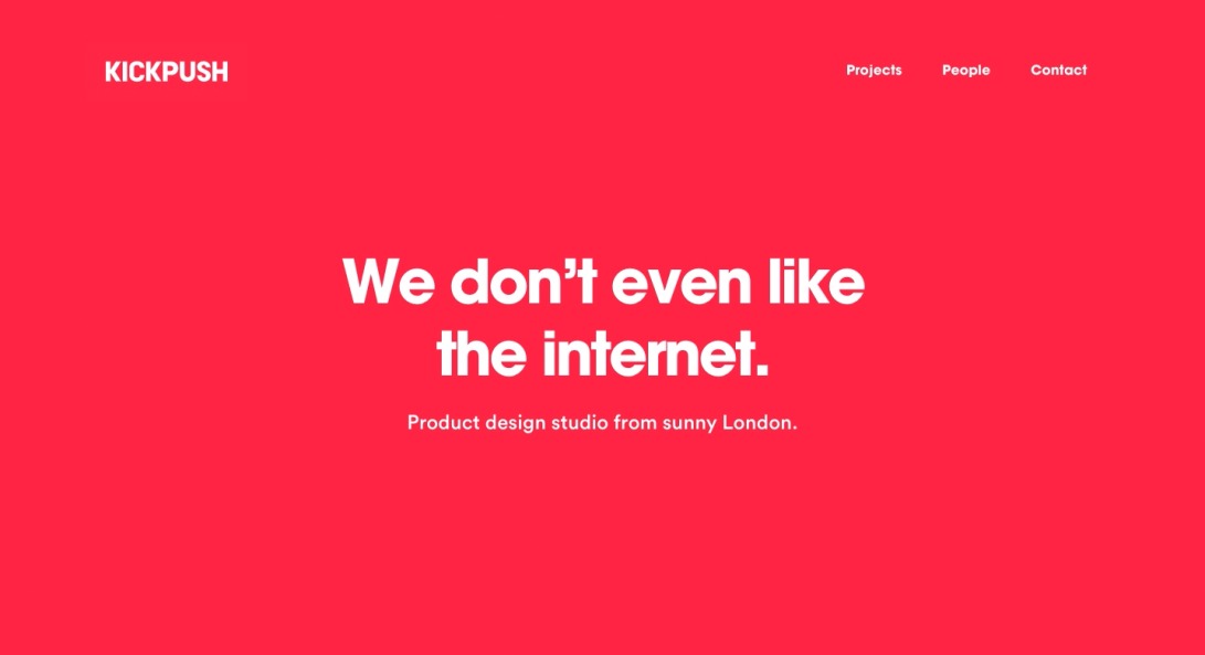 Kickpush | Product design studio