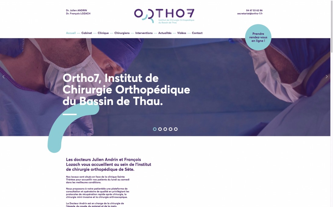 Ortho7, institut de chirurgie orthopédique de Sète