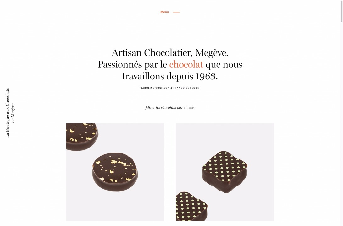 La Boutique aux Chocolats de Megève / Artisan chocolatier