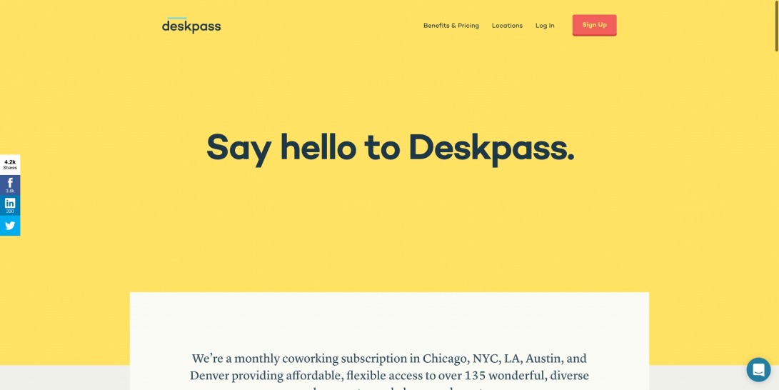 Coworking & Shared Office in Chicago, NYC, LA and Denver | Deskpass