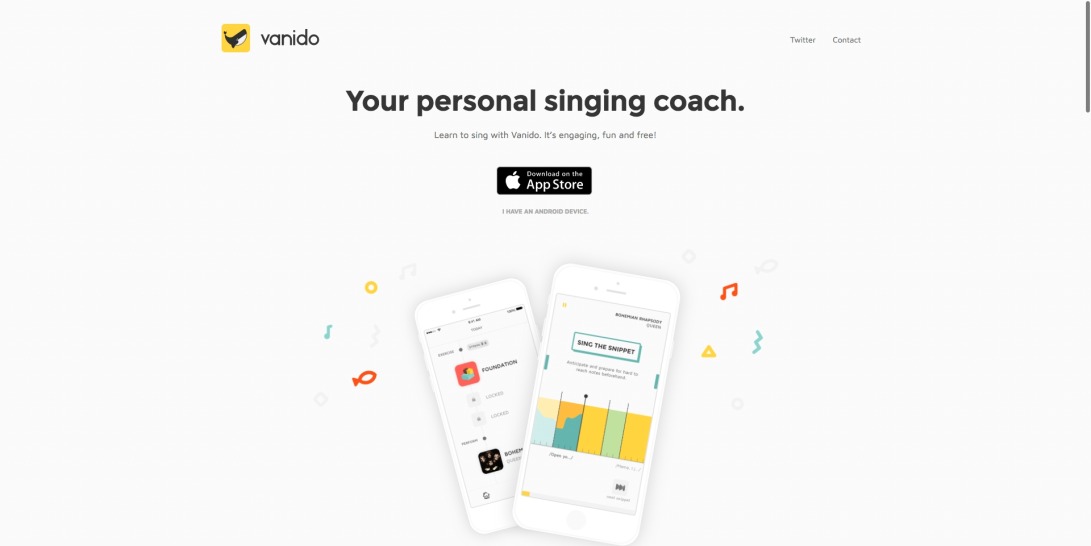 Vanido - Your personal singing coach