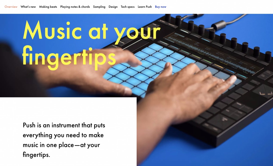 Learn more about Ableton Push | Ableton