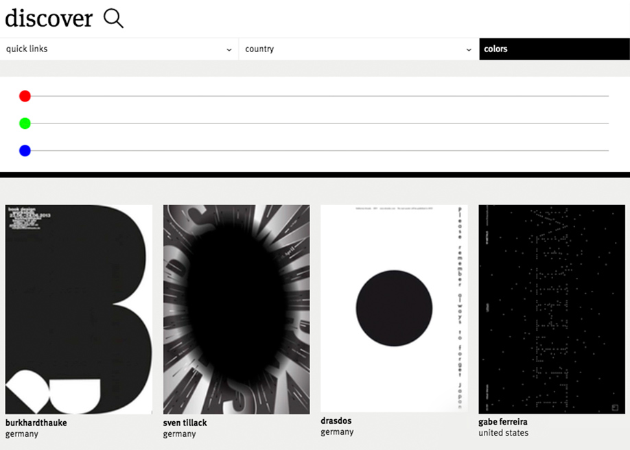Search by Colors Filter