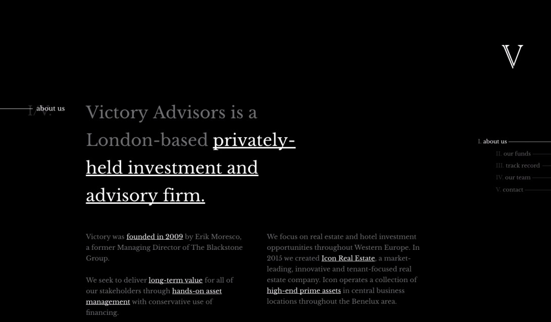 Victory Advisors | London-based Investment & Advisory Firm