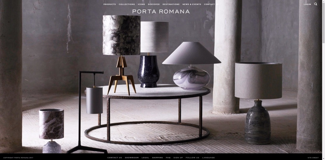 Porta Romana | Luxury Lighting and Furniture | Made in Britain