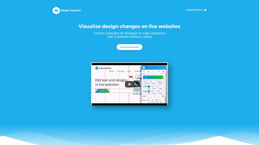 Visual Inspector - Chrome extension to Inspect/edit live websites