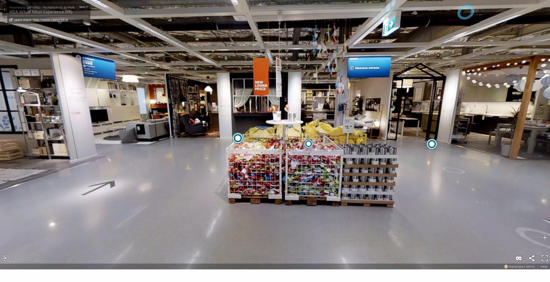 IKEA Virtual Retail Experience (VR) - 3D Virtual Tour