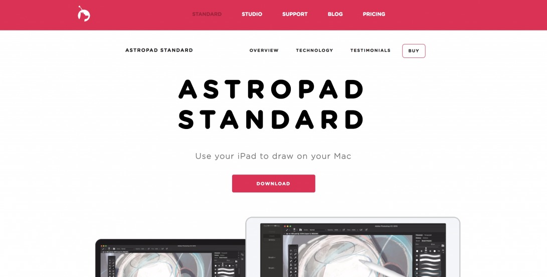 Astropad Standard | Use your iPad to draw on your Mac - Awwwards