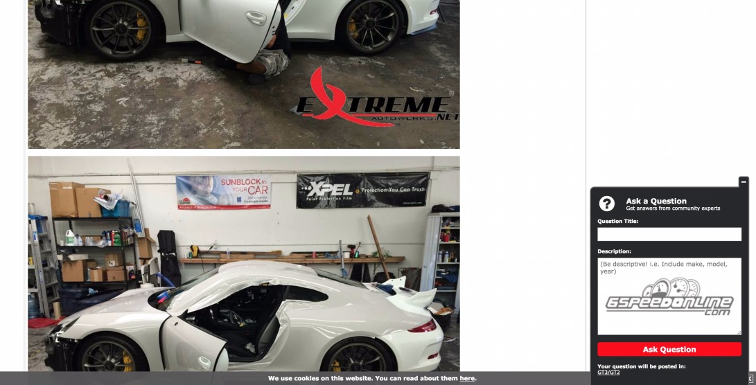 GT3 Vinyl wrapping - 6SpeedOnline - Porsche Forum and Luxury Car Resource