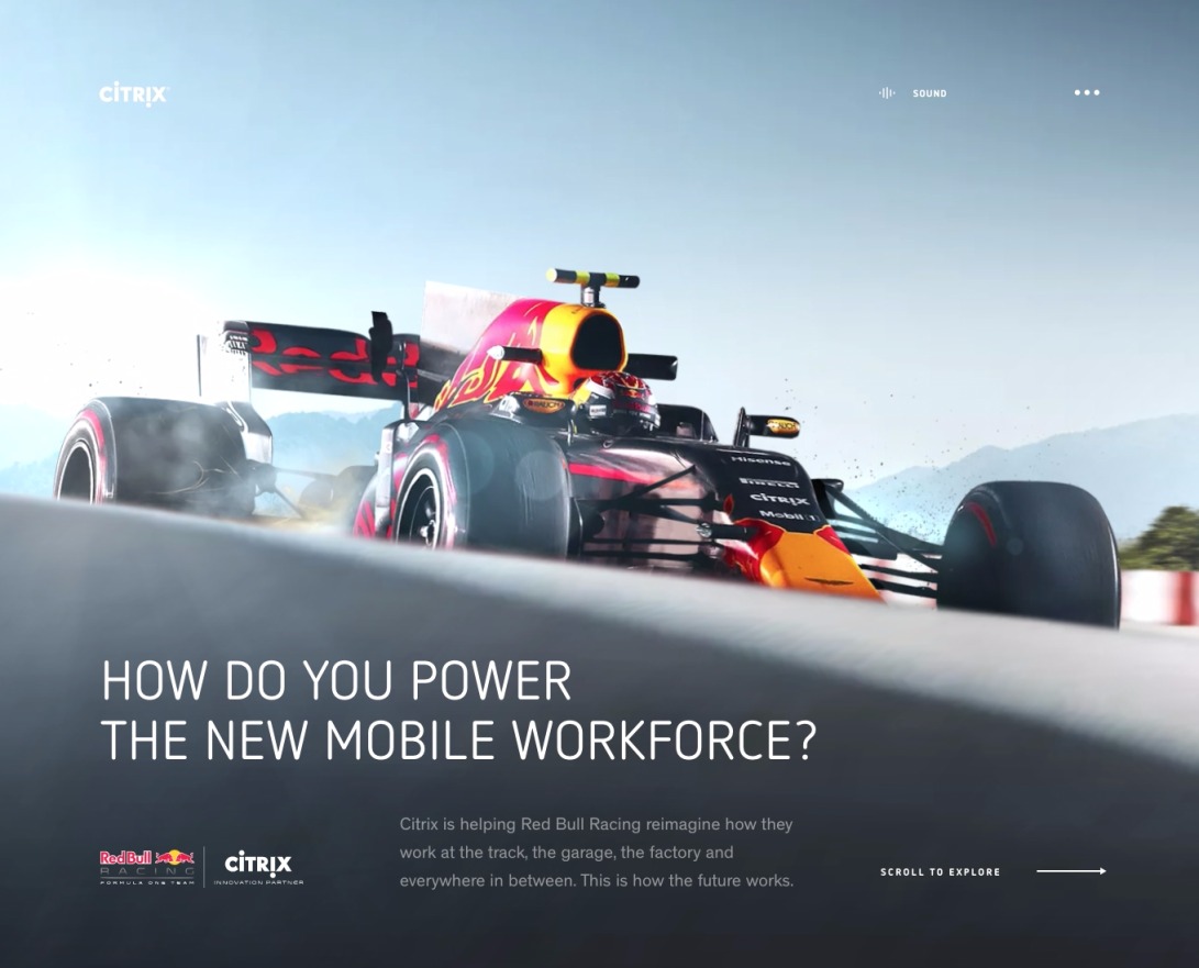 Red Bull Racing + Citrix | This is how the future works