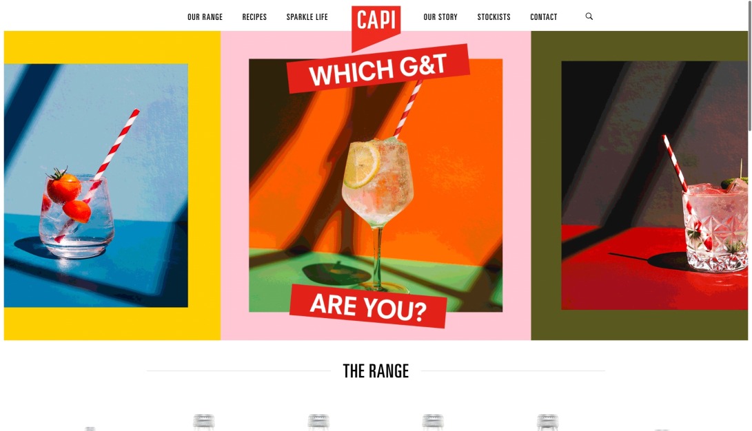 CAPI | Award-winning Australian sparkling mineral water