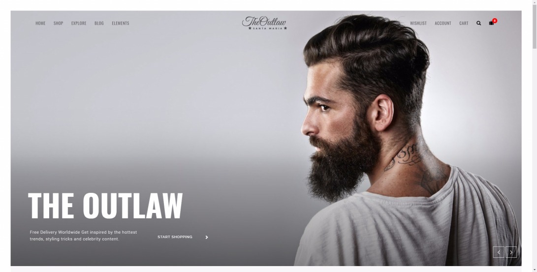 Outlaw – A Creative WordPress Woocommerce Theme – Just another WordPress site