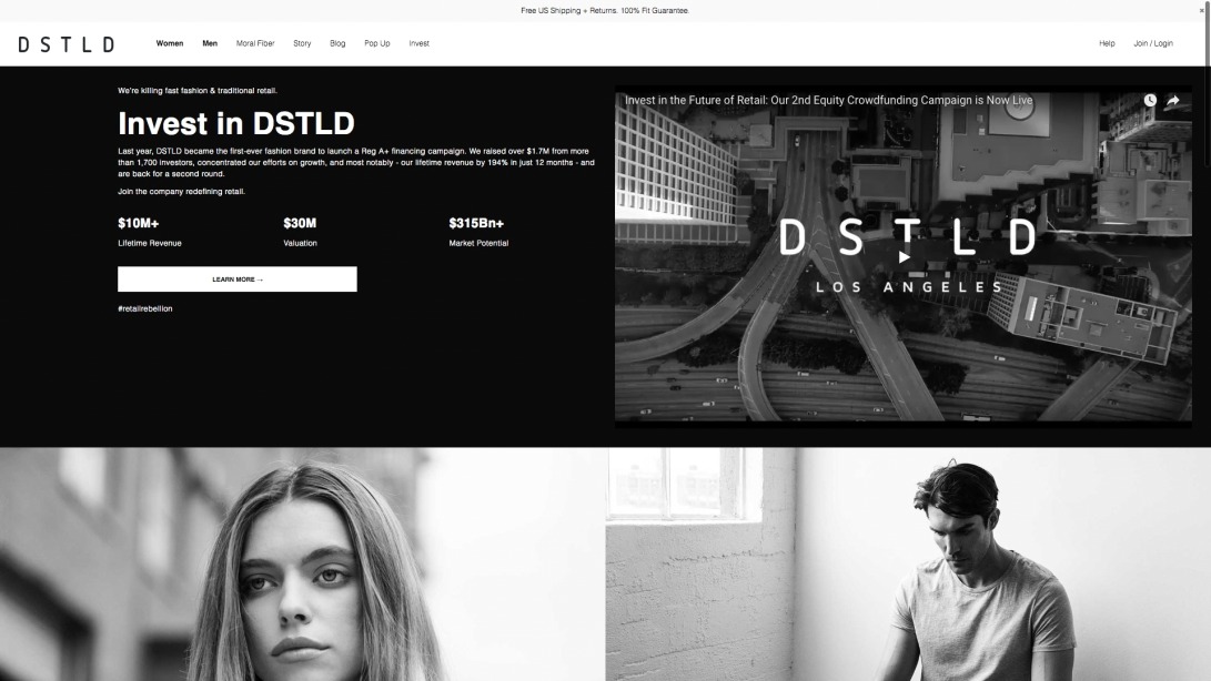 DSTLD | Mens + Womens Jeans, Jackets + Tees under $100