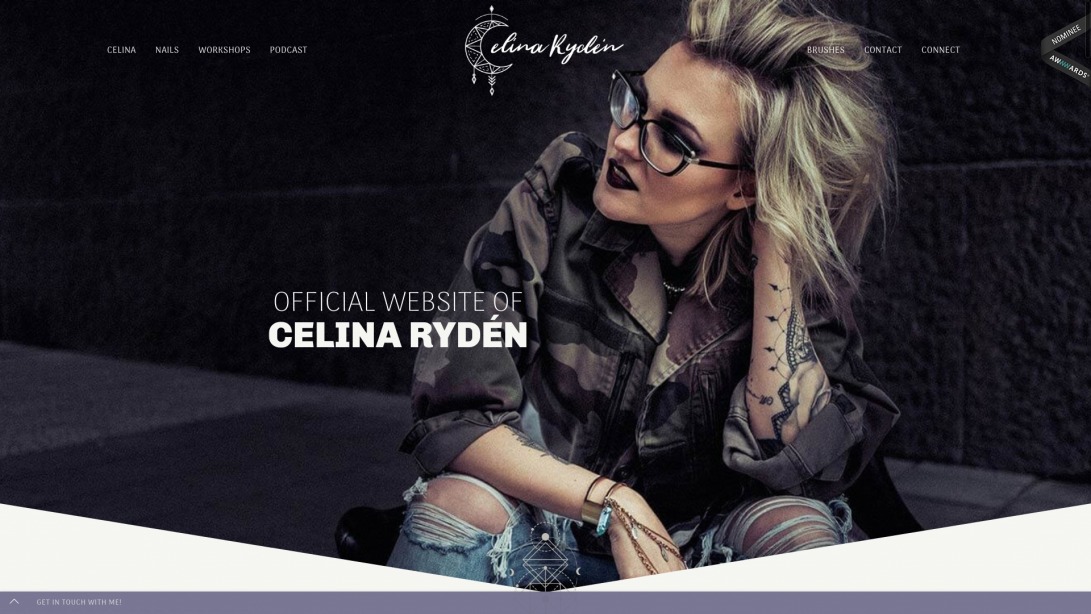 Celina Rydén - Influencer, Nail artist, podcaster and workshop educator