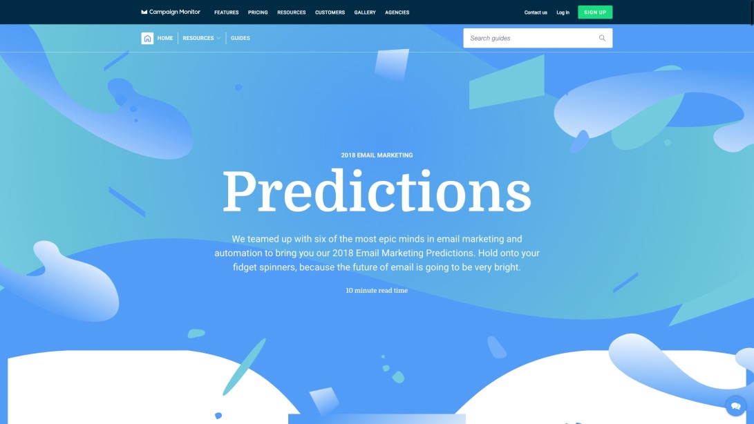 6 Trailblazing Email Marketing & Automation Predictions for 2018 | Campaign Monitor | Campaign Monitor
