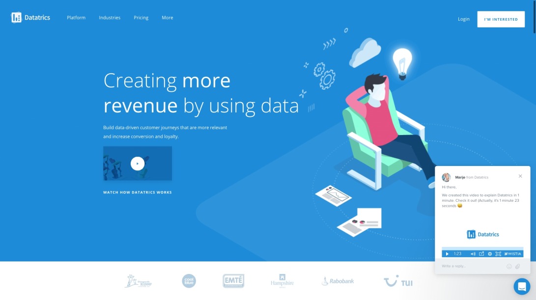 Datatrics | Data Management Platform with self-learning algorithm